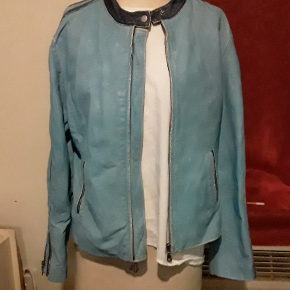 A 100 percent  leatherWilson Jacket